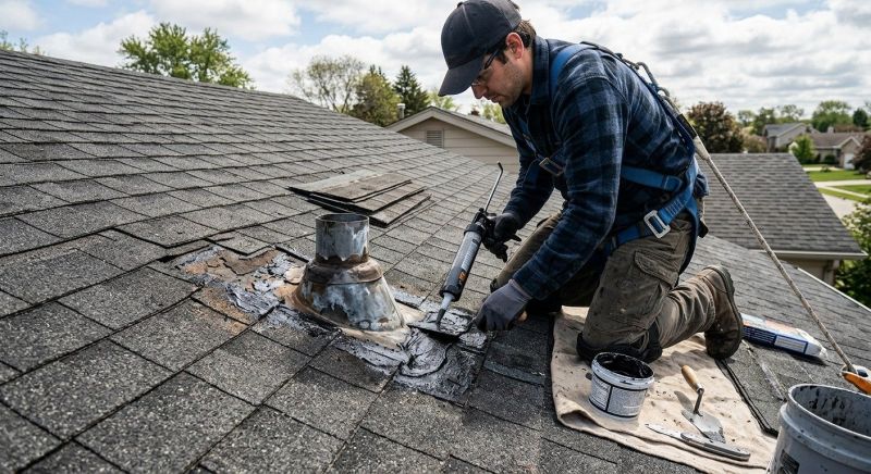 Asphalt Roof Leak Repair in Palmer Lake, CO