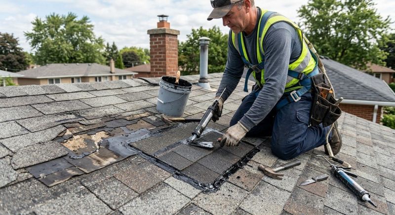 Asphalt Roof Leak Repair in Woodland Park, CO