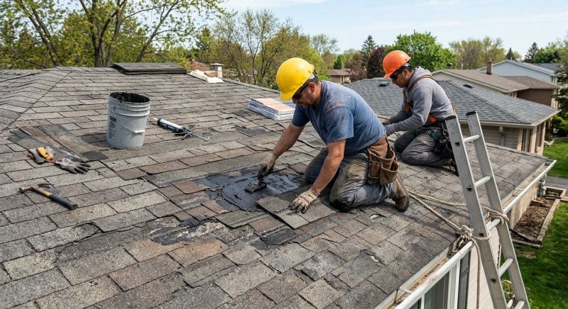 Asphalt Roof Repair in Monument, CO