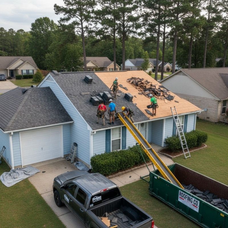 Asphalt Roof Replacement in Peyton, CO