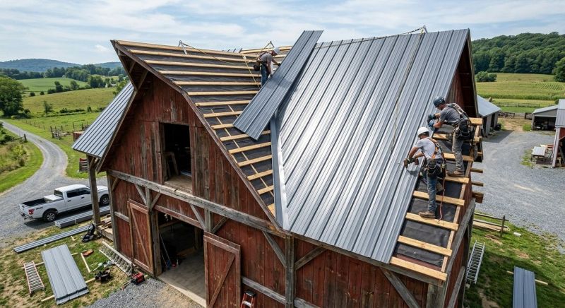 Barn Roof Construction in Colorado Springs, CO