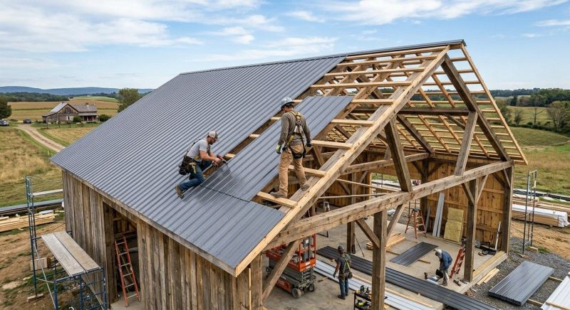 Barn Roof Installation in Colorado Springs, CO