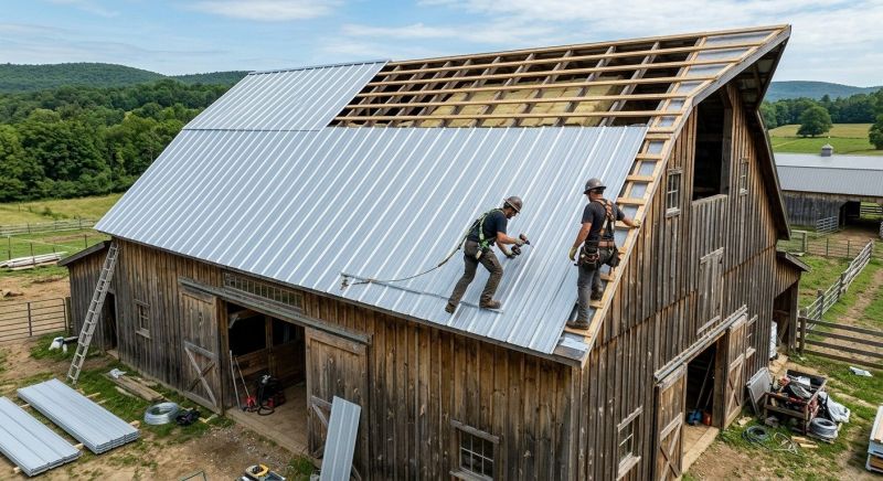 Barn Roof Installation in Colorado Springs, CO