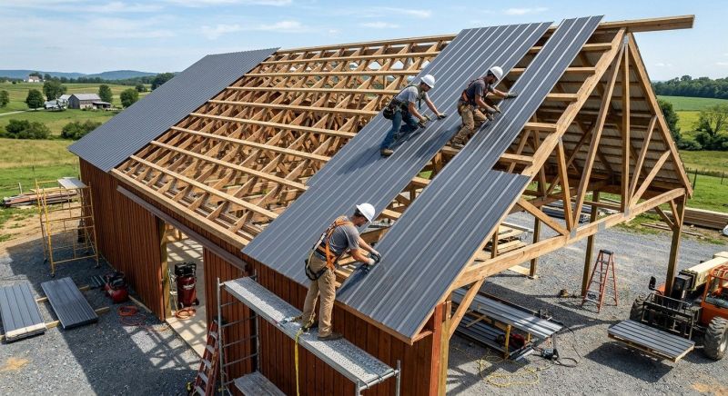 Barn Roof Installation in Colorado Springs, CO