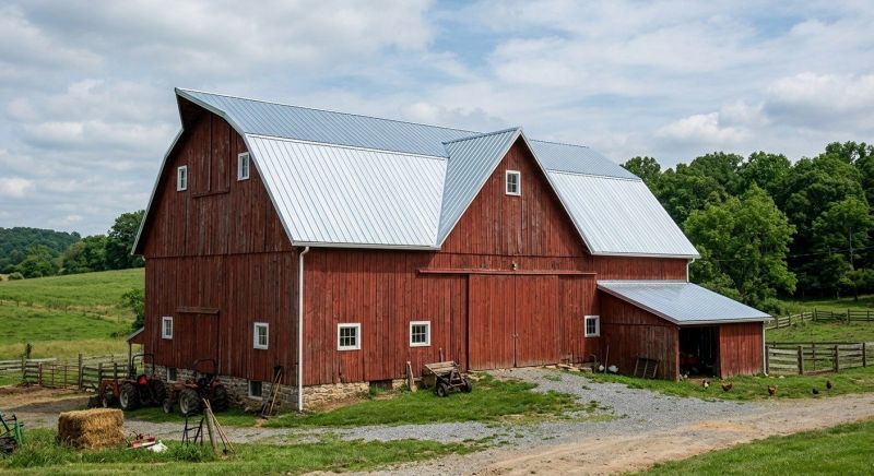 Barn Roof Replacement in Teller County, CO