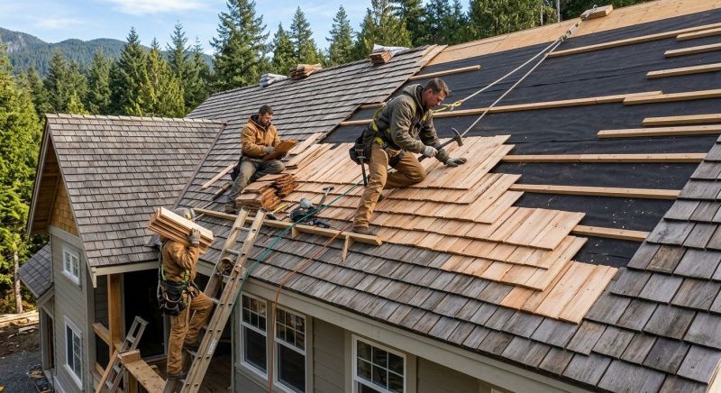 Cedar Roof Construction in Colorado Springs, CO