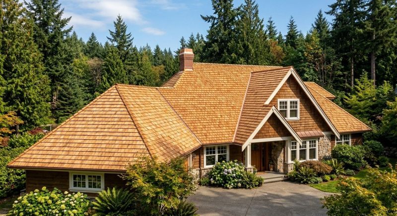 Cedar Roof Installation in El Paso County, CO