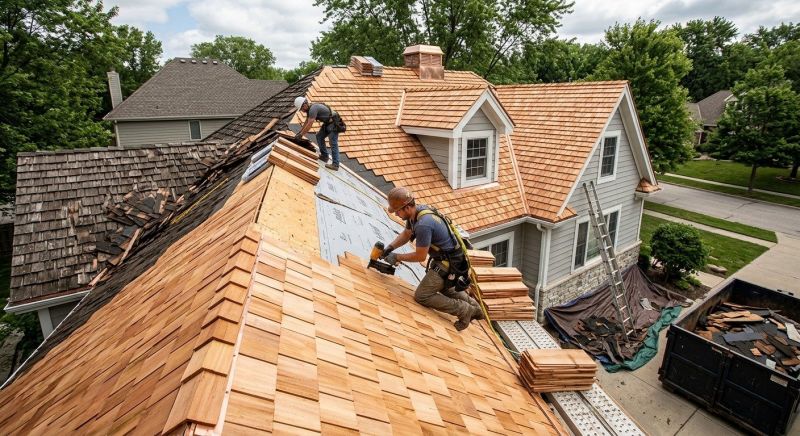 Cedar Roof Replacement in El Paso County, CO