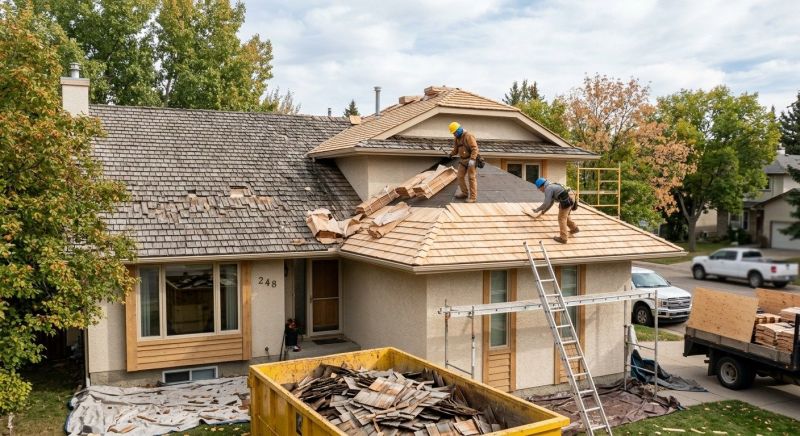Cedar Roof Replacement in Monument, CO