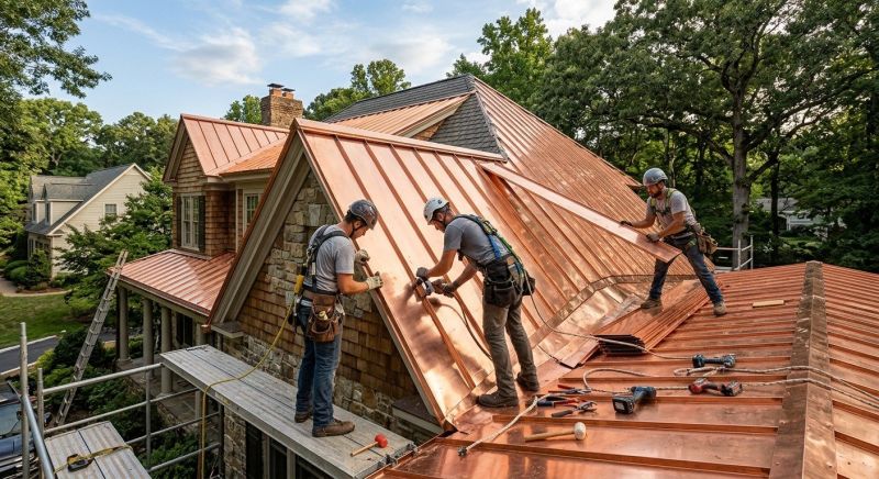 Copper Roof Installation in Colorado Springs, CO