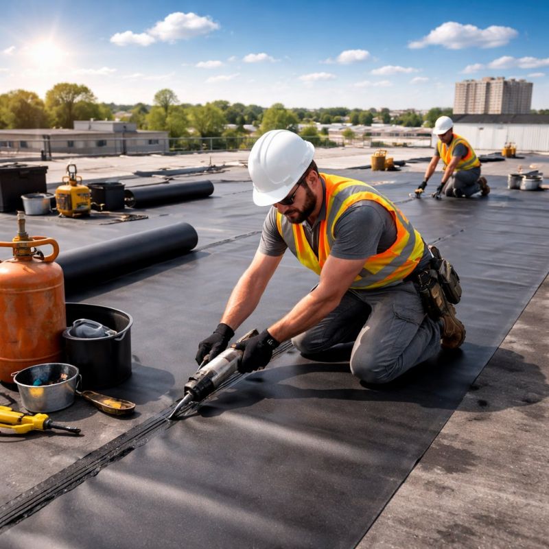 Epdm Roof Installation in Peyton, CO