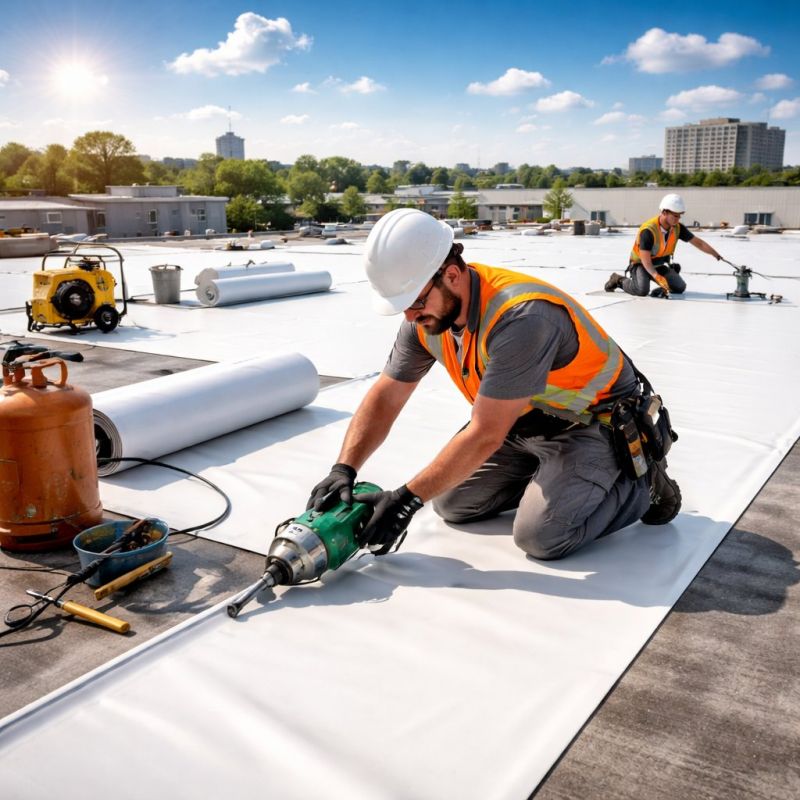 Epdm Roof Installation in Woodland Park, CO