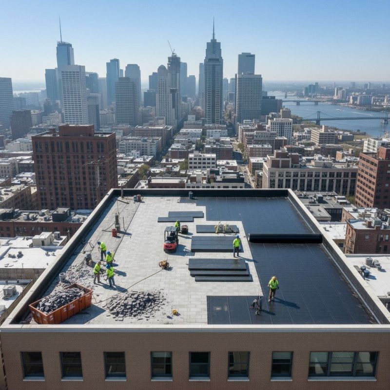 Flat Roof Replacement in Palmer Lake, CO