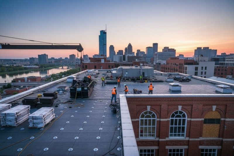 Flat Roof Replacement in Peyton, CO