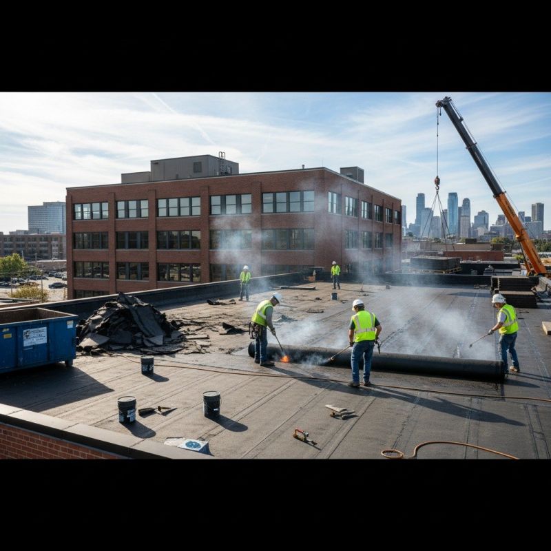 Flat Roof Replacement in Woodland Park, CO