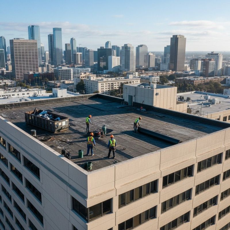 Flat Roof Replacement in Woodland Park, CO