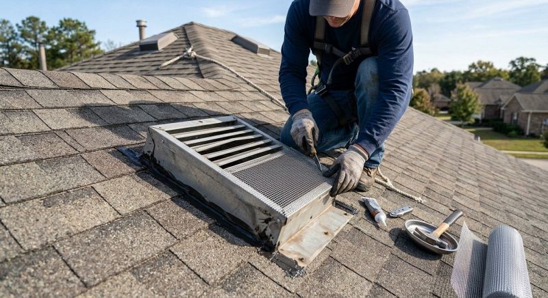 Roof Vent Flashing Repair in Colorado Springs, CO