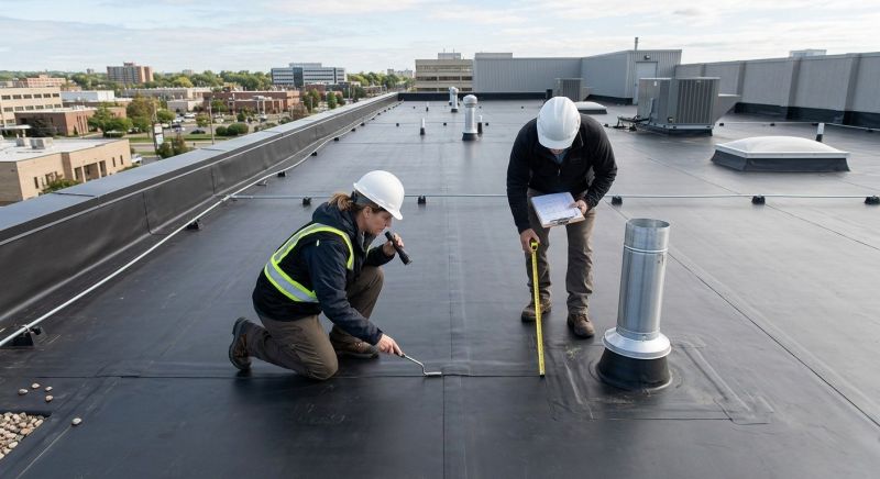 Rubber Roof Inspection in Colorado Springs, CO