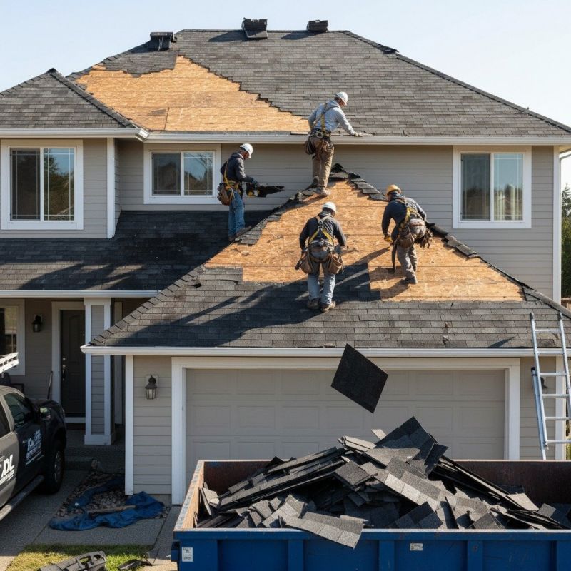 Shingle Roof Replacement in Larkspur, CO