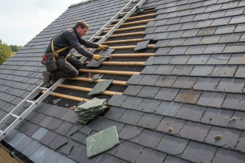 Slate Roof Repair in Larkspur, CO