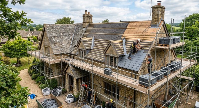 Slate Roof Replacement in Cripple Creek, CO