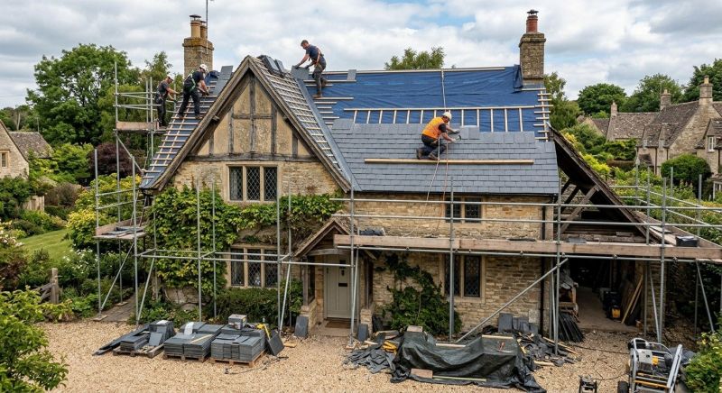 Slate Roof Replacement in Elbert, CO