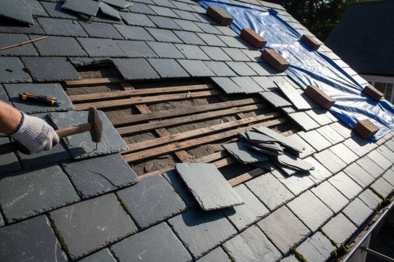 Slate Shingles Repair in Larkspur, CO