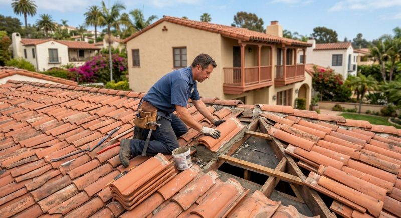 Spanish Tile Roof Repair in Colorado Springs, CO