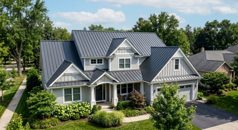 Steel Roof Replacement in Larkspur, CO