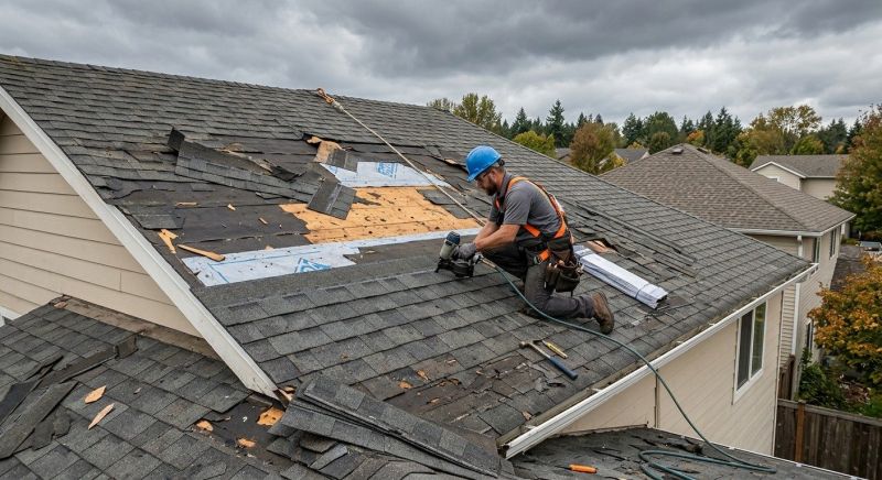 Storm Damage Roof Repair in Palmer Lake, CO