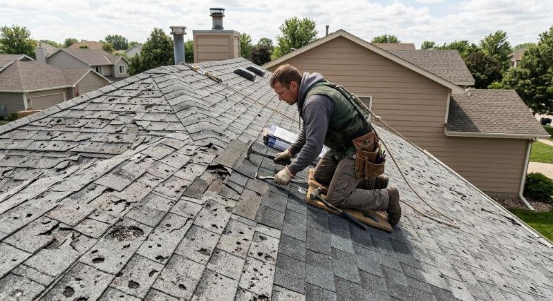 Storm Damage Roof Repair in Peyton, CO