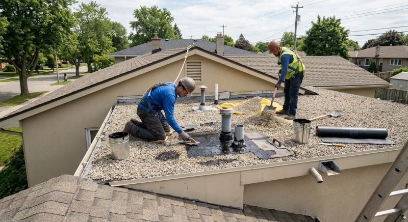 Tar And Gravel Roof Repair in Elbert, CO