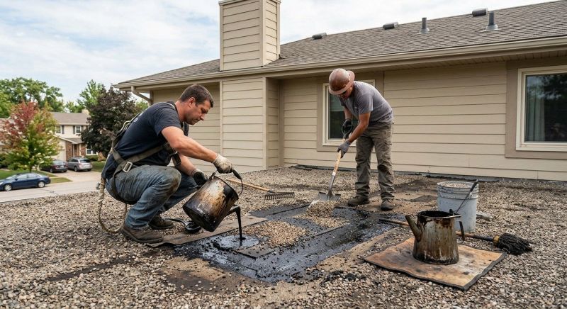 Tar And Gravel Roof Repair in Monument, CO