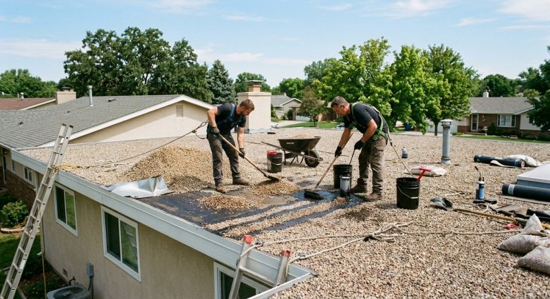 Tar And Gravel Roof Repair in Palmer Lake, CO