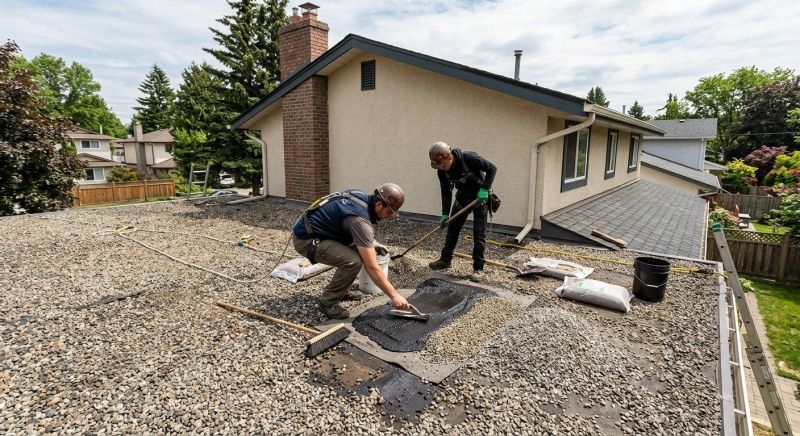 Tar And Gravel Roof Repair in Woodland Park, CO