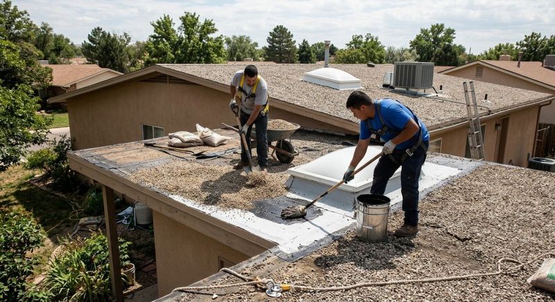 Tar And Gravel Roof Repair in Woodland Park, CO