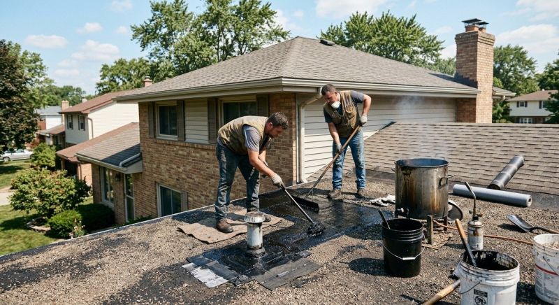 Tar Roof Repair in El Paso County, CO
