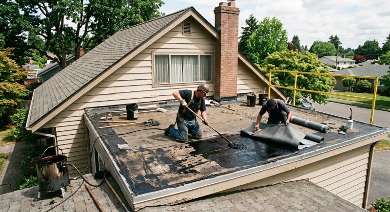 Tar Roof Repair in Larkspur, CO