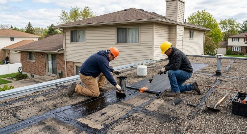 Tar Roof Repair in Larkspur, CO