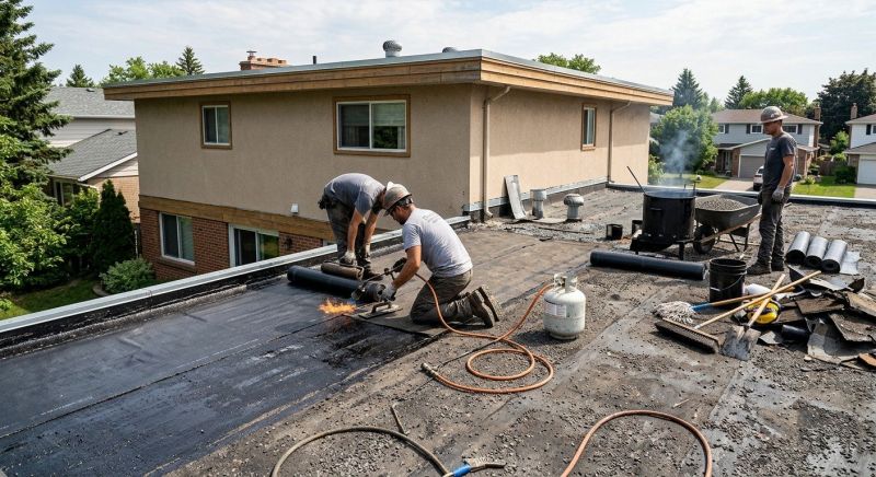 Tar Roof Repair in Palmer Lake, CO