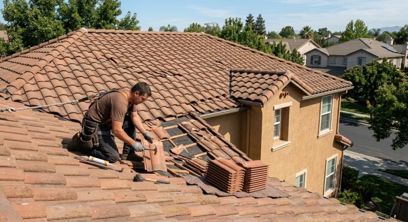 Tile Roof Repair in Larkspur, CO