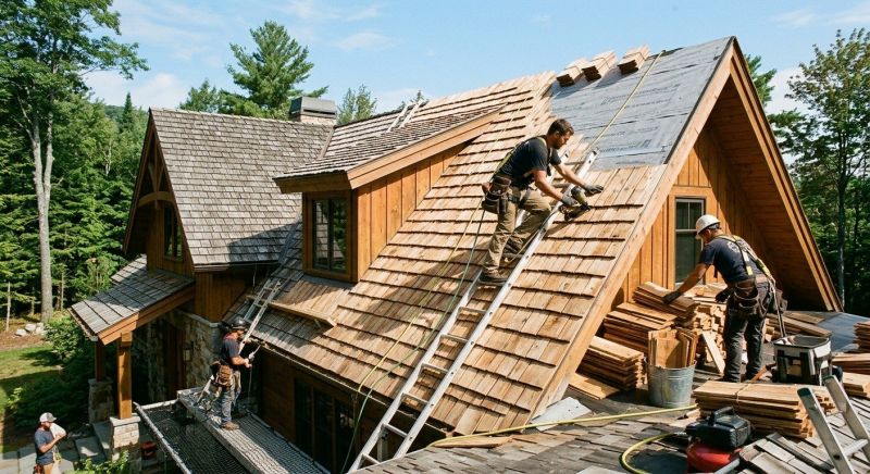 Wood Shake Roof Replacement in Cripple Creek, CO