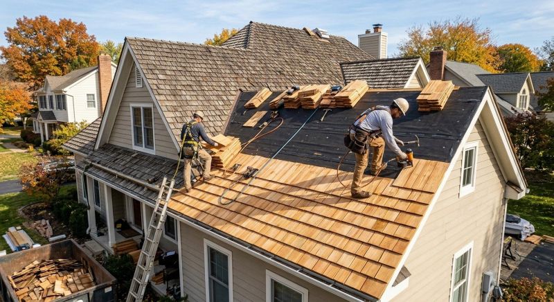 Wood Shake Roof Replacement in Teller County, CO