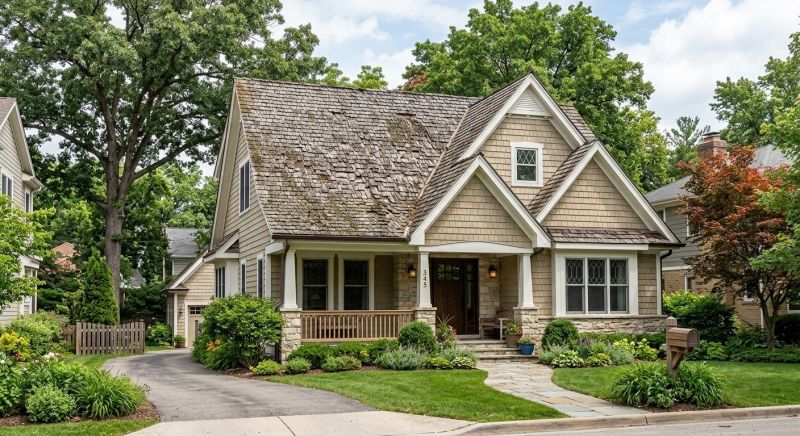 Wood Shake Roof Replacement in Woodland Park, CO