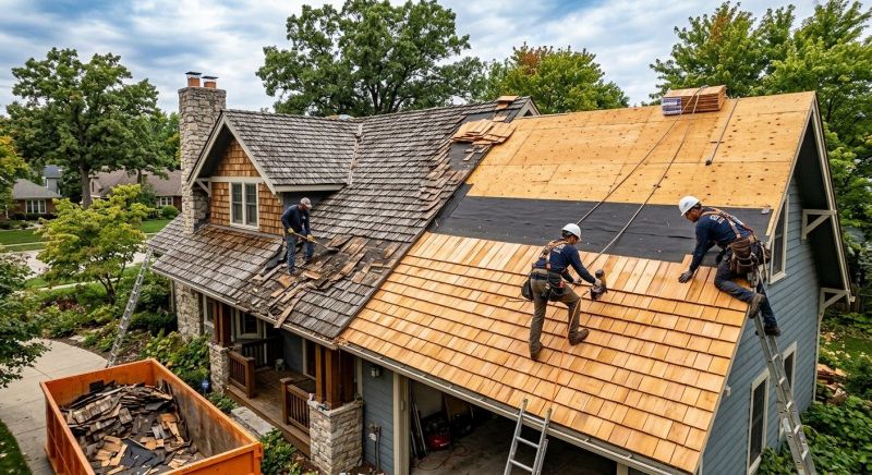 Wood Shingle Roof Replacement in Colorado Springs, CO