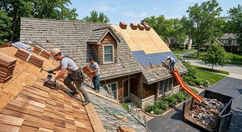 Wood Shingle Roof Replacement in Colorado Springs, CO