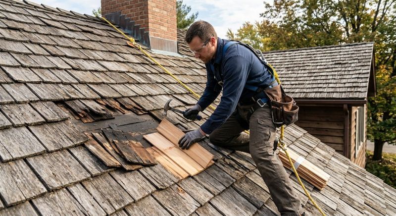 Wood Shingles Repair in Larkspur, CO