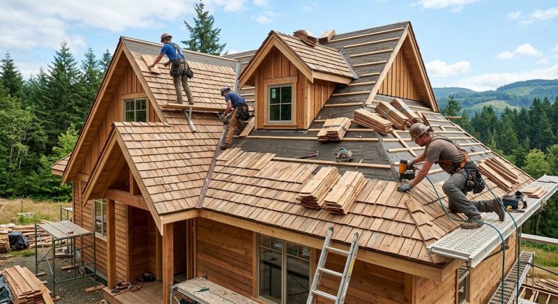 Wooden Roof Installation in Colorado Springs, CO